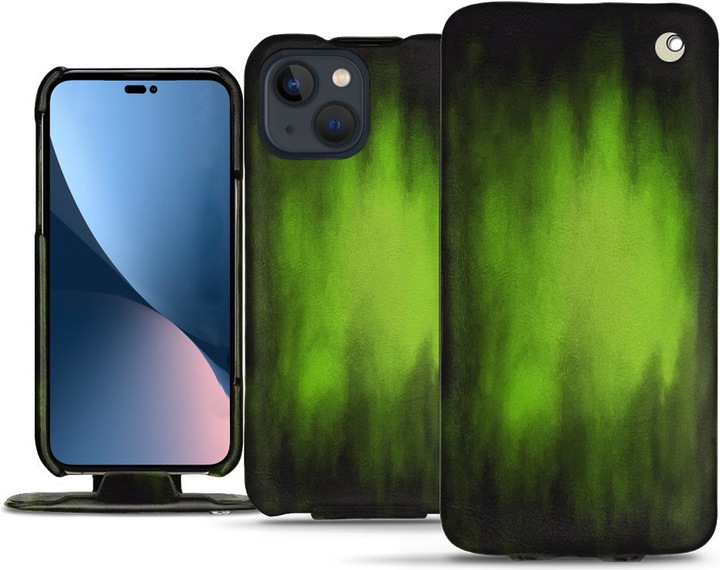 Actual product image Noreve Vertical leather shell (Apple iPhone 14 Plus)