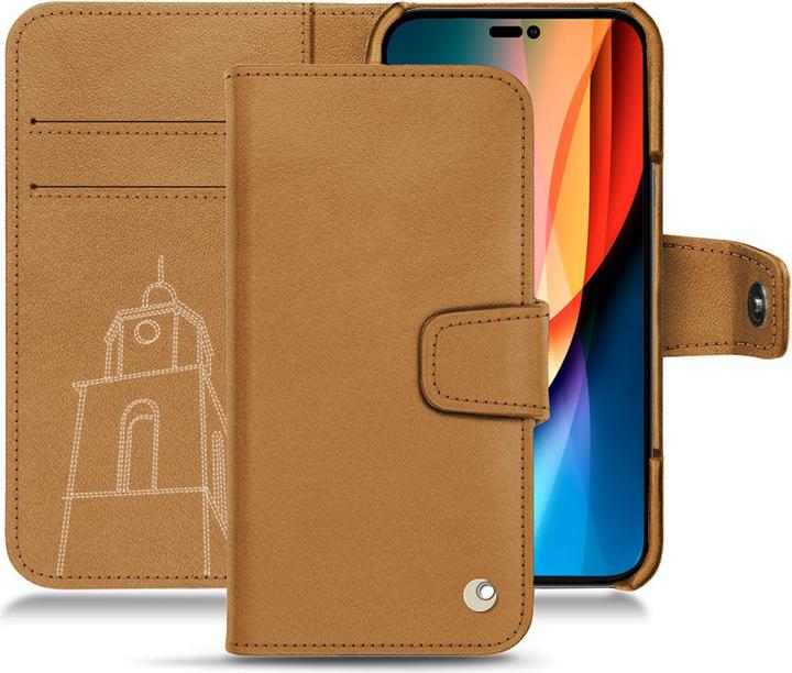 Produktbild Noreve Lederschutzhülle Wallet (Apple iPhone 14 Pro)