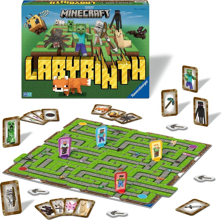 Immagine prodotto Ravensburger - Minecraft Labyrinth - (10824772) (Norvegese)