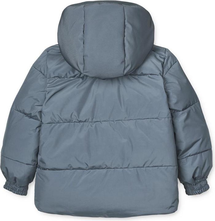Actual product image Liewood Reversible down jacket Paloma Whale blue multi mix 1.5 years (size 86) (86)