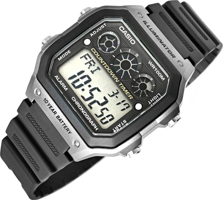 Produktbild Casio Sports - AE-1300WH-8A (Digitaluhr, Sportuhr, 42 mm)
