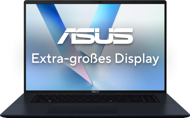 ASUS Vivobook 18 (18", AMD Ryzen 7 260, 32 GB, 1000 GB, DE)