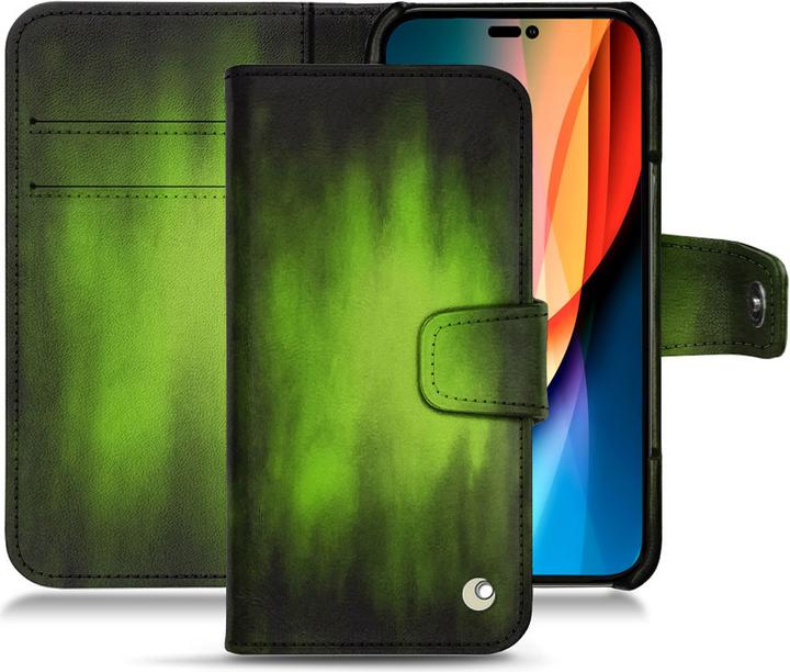 Image du produit Noreve Coque en cuir portefeuille à rabat horizontal (Apple iPhone 14 Pro)