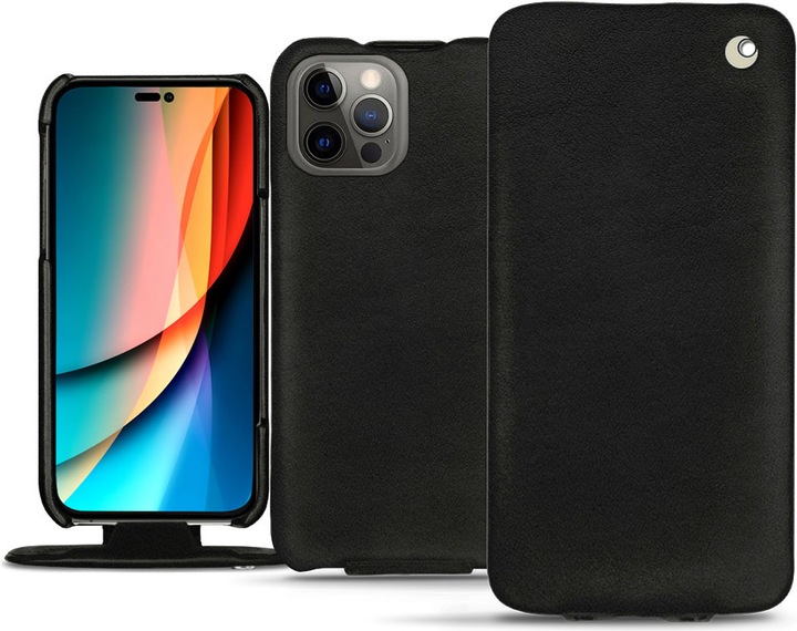 Actual product image Noreve Vertical leather shell (Apple iPhone 14 Pro)