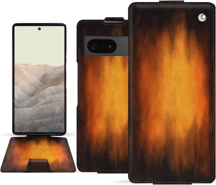 Actual product image Noreve Vertical leather shell (Google Pixel 7)