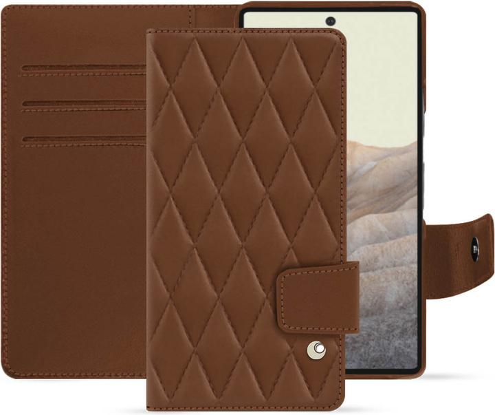 Actual product image Noreve Leather wallet with horizontal flap (Google Pixel 7)