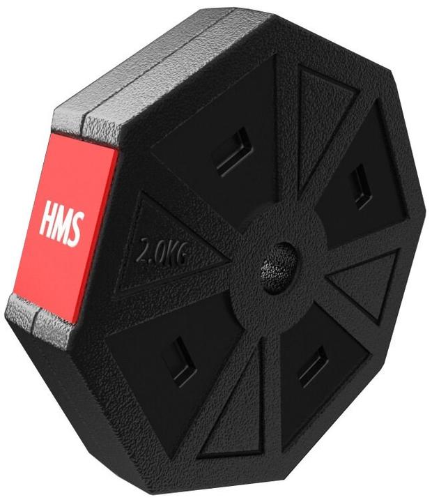 Produktbild HMS Sgc20 Barbell Und Hantels Composite 20 kg (4 x 2 kg, 4 x 1.5 kg, 4 x 1.25 kg)