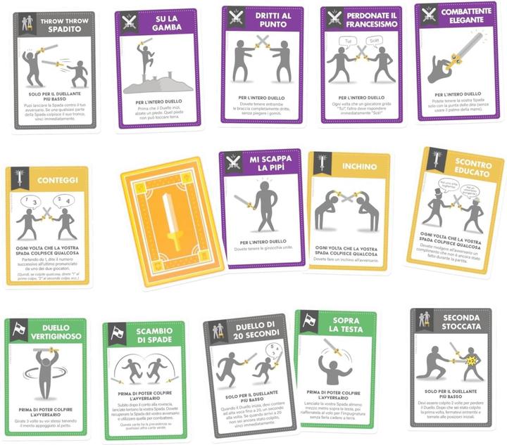 Immagine prodotto Asmodée Colpiamoci a Vicenda con Spade Finte (Tedesco)