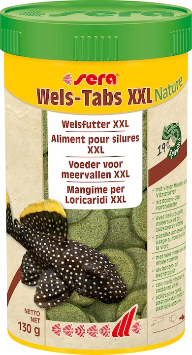 Actual product image Sera Catfish Tabs XXL 250ml (Catfish, 250 ml)