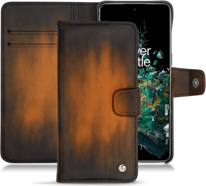 Produktbild Noreve Lederschutzhülle Wallet (OnePlus 10T)