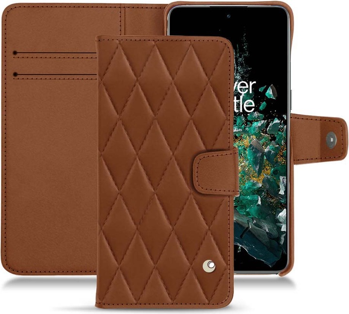Noreve Leather wallet with horizontal flap (OnePlus 10T)