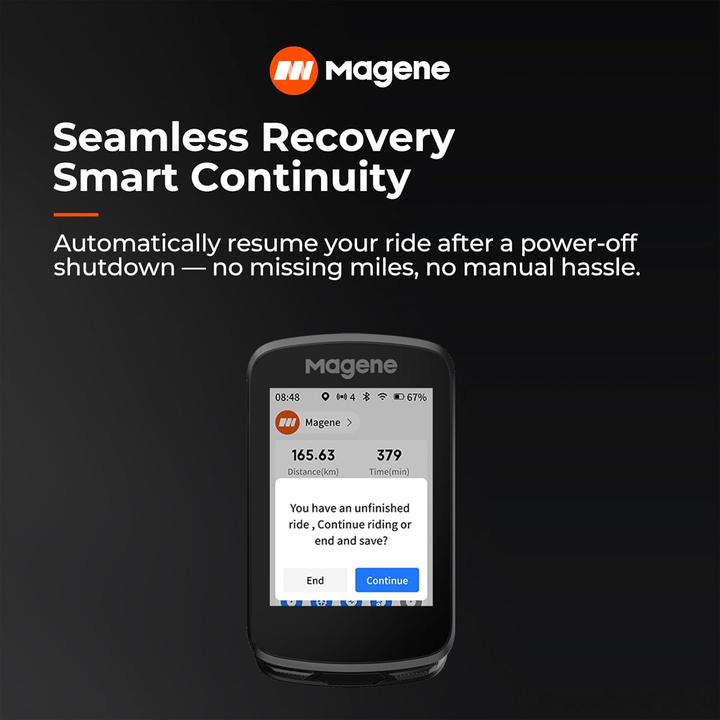 Immagine prodotto Magene GPS Velocomputer mit Touchscreen & Navigation
