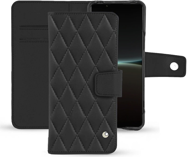 Actual product image Noreve Leather wallet with horizontal flap (Sony Xperia 5 IV)