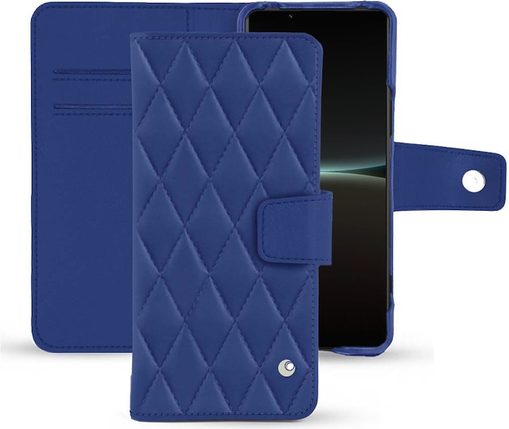 Bleu océan - Couture ( Nappa - Pantone #15458a)