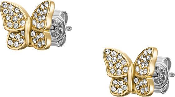 Produktbild Fossil Sutton OhrsteckerÂ Pave Butterfly (vergoldetem Edelstahl)