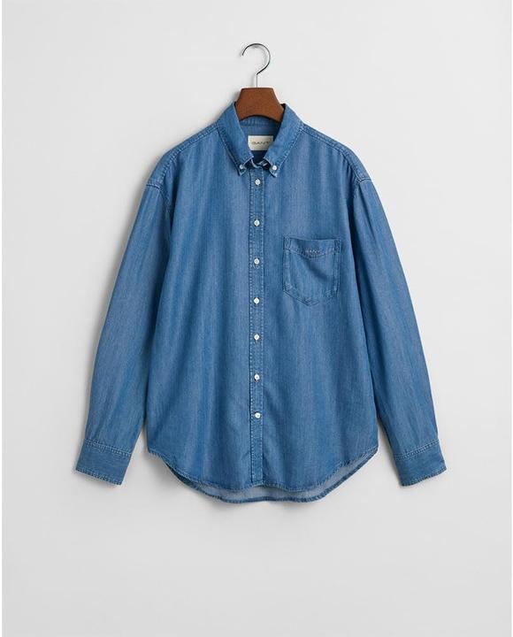 Produktbild GANT Camicia Indigo Rel (42)