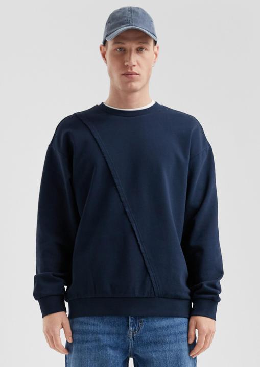 Produktbild s.Oliver Sweatshirt mit asymmetrischer Teilungsnaht (XS)