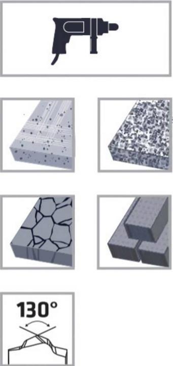 Actual product image Alpen SDSplus suction drill DUST EXTRACTOR SMASH cutting (12 mm)