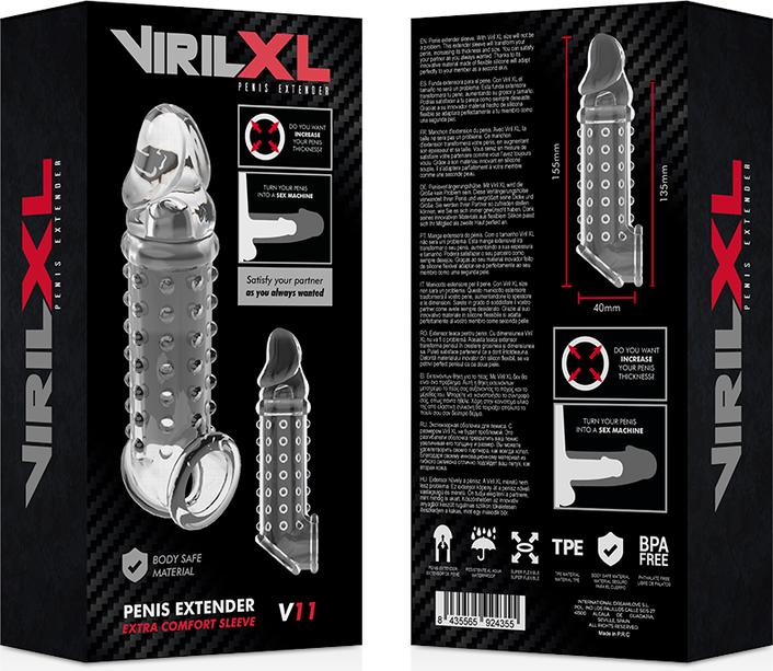 Produktbild Virilxl Extension Y Funda De Pene V11 Transparente