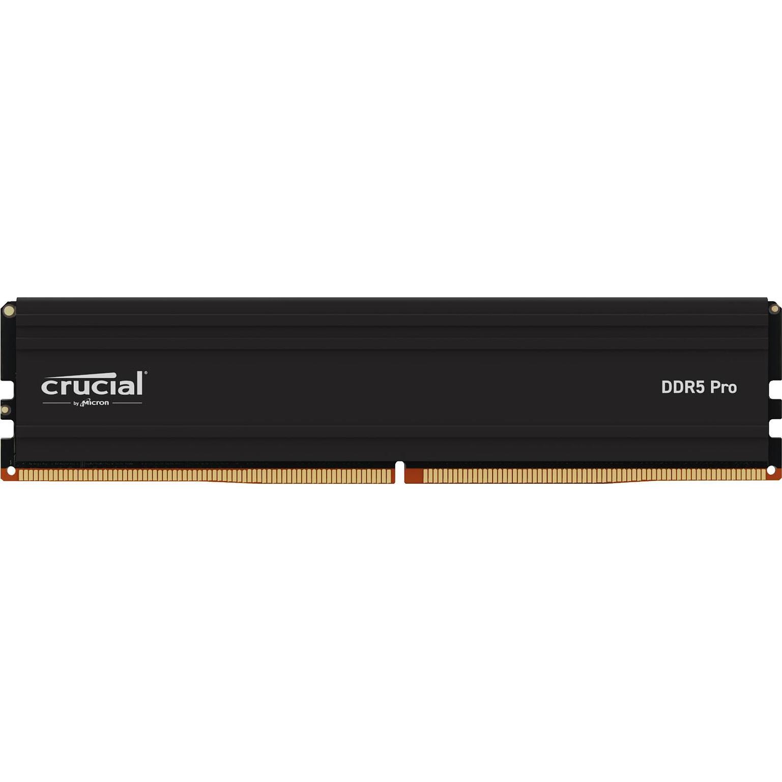 Crucial Pro (1 x 48GB, 5600 MHz, DDR5-RAM, U-DIMM), RAM, Schwarz