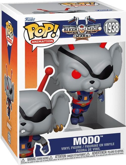 Actual product image Funko Biker Mice From Mars Pop! Animation Vinyl Figur Modo 9 cm