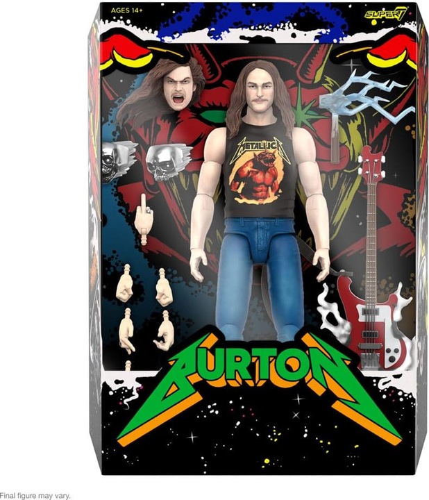 Immagine prodotto Super7 Metallica Ultimates action figure Wave 2 Cliff Burton 18 cm
