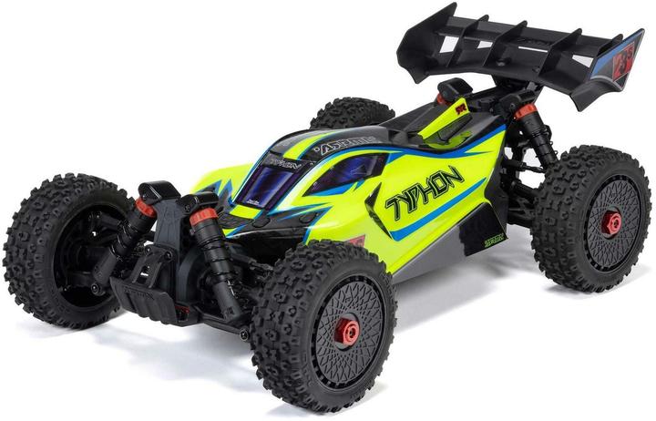 Produktbild Arrma Buggy TYPHON BLX 223S Gelb ARTR, 1:8 (ARR Almost-Ready-to-Race)