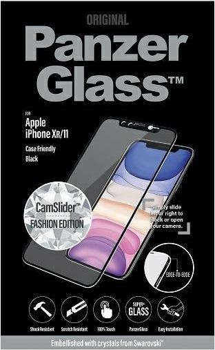 Produktbild PanzerGlass Edge-to-Edge Swarovski CamSlider (1 Stück, Apple iPhone 11)