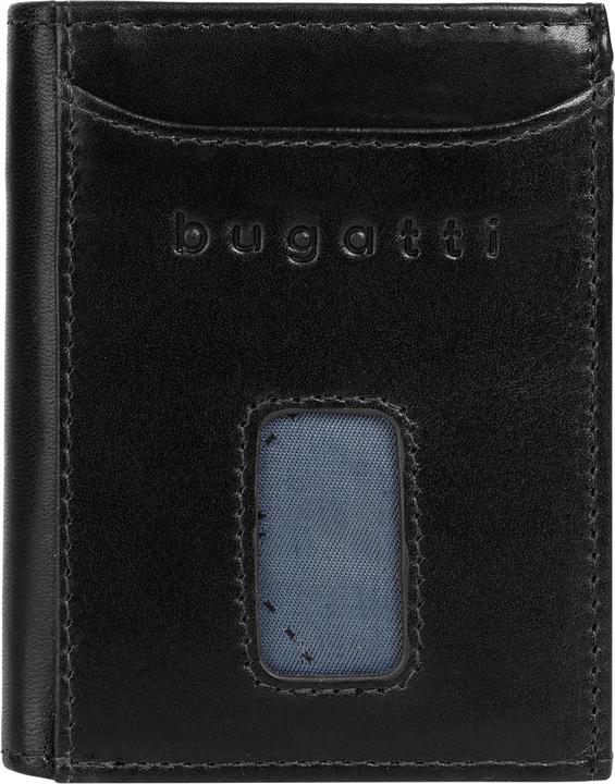 Actual product image Bugatti Secure Slim - RFID credit card holder with Viennese coin pocket Romano