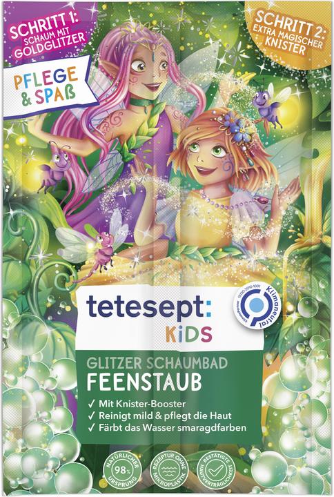 Actual product image Tetesept Kids glitter foam bath fairy dust (Bath salts)