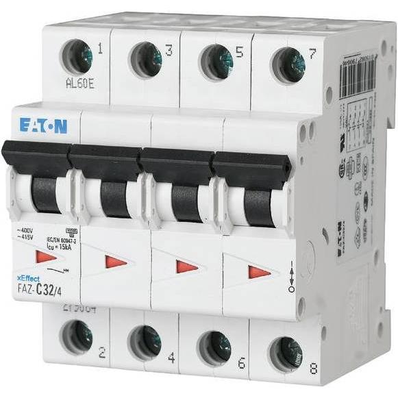 Eaton, Schutzschalter, Leitungsschutzschalter, 16 A, 4p, 279099