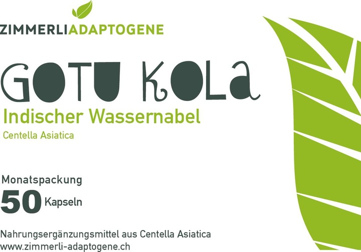 Produktbild Zimmerli Adaptogene Gotu Kola Kapseln 150 Kapseln (Kapseln)