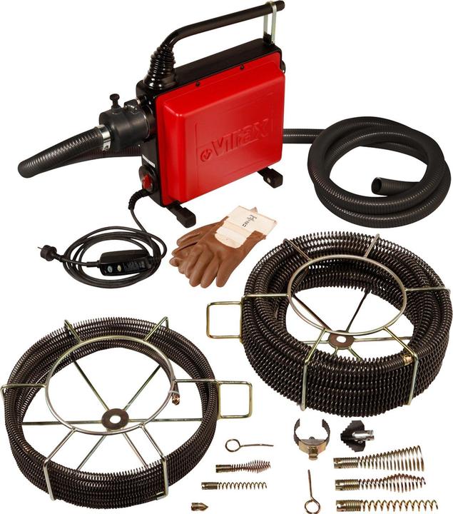 Produktbild Virax Rohrreiniger VAL 96QC + Spirale mit Kunststoffseele – 293133 (1 Stk.)