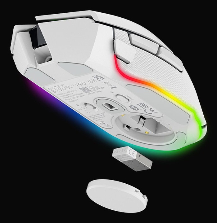 Image du produit Razer Basilisk V3 Pro 35K (Filaire, Sans fil)