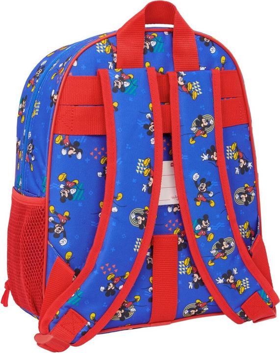 Actual product image Mickey Mouse Club House Schulrucksack Mickey Mouse Clubhouse Today Blau 28 x 34 x 10 cm