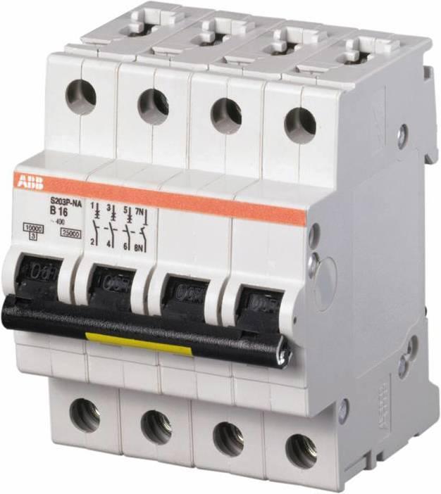 Immagine prodotto ABB S203P-K1.6NA Interruttore automatico K-Char., 2CDS283103R0257