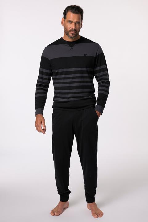 Produktbild JP1880 JP 1880 Schlafanzug, Bauchfit, Zweiteiler, Ringel (8XL)