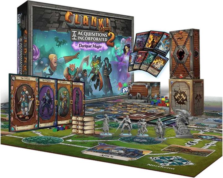 Produktbild Asmodée Clank Legacy 2 Acquisitions Incorporated Darkest Magic (Englisch, 2 - 4 Spieler)