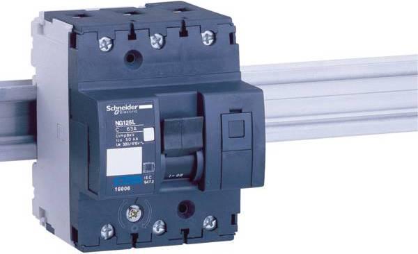Produktbild Schneider Electric Leistungsschalter NG125L, 3P, 80A, D 18856