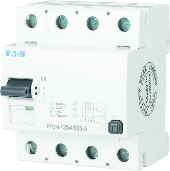 Produktbild Eaton FI-Schalter, 100A, 4p, 300mA, Typ AC 102825