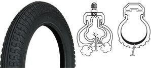 Productafbeelding Fischer Kinderfietsbanden (12.5 x 2.25, 62-203)