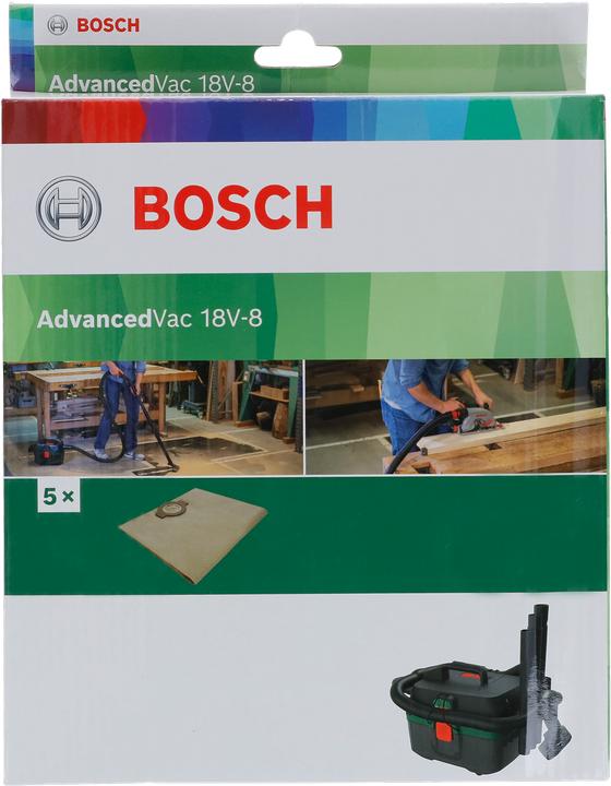 Immagine prodotto Bosch Zubehör Papierstaubbeutel, 5-tlg.