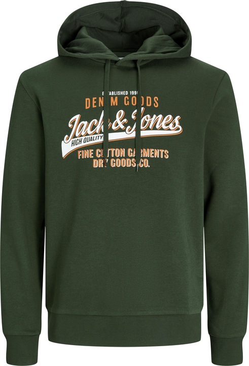Produktbild Jack & Jones JJELOGO SWEAT HOOD 2 COL 24/25 NOOS PLS (6XL)