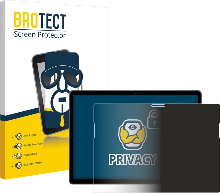 Productafbeelding BROTECT Anti-spionnetje privacyfolie Beschermfolie tegen blauw licht (7350")