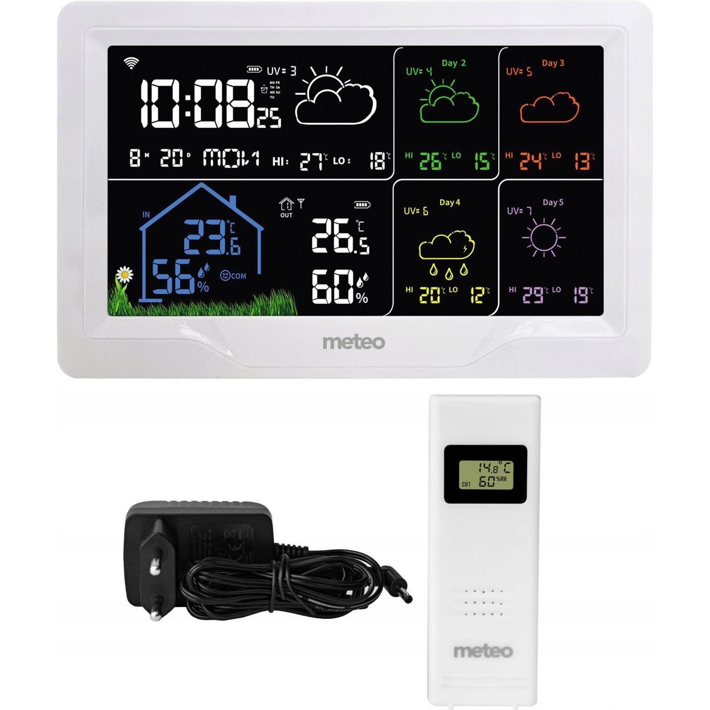 Ty WLAN-Wetterstation mit Wettervorhersage, Stazione meteo
