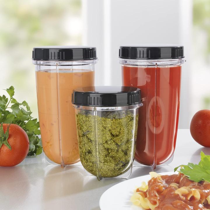 Actual product image Gourmetmaxx Mr. Magic Smoothie Maker 18 pieces