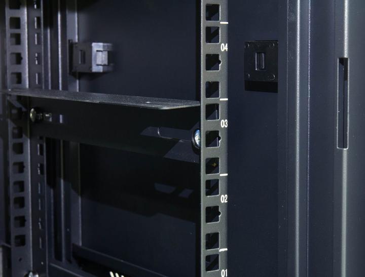 Produktbild Good Connections Wandgehäuse 9HE RAL 9005, 550mm tief zweiteilig (9 HE, 19 Zoll Rack)