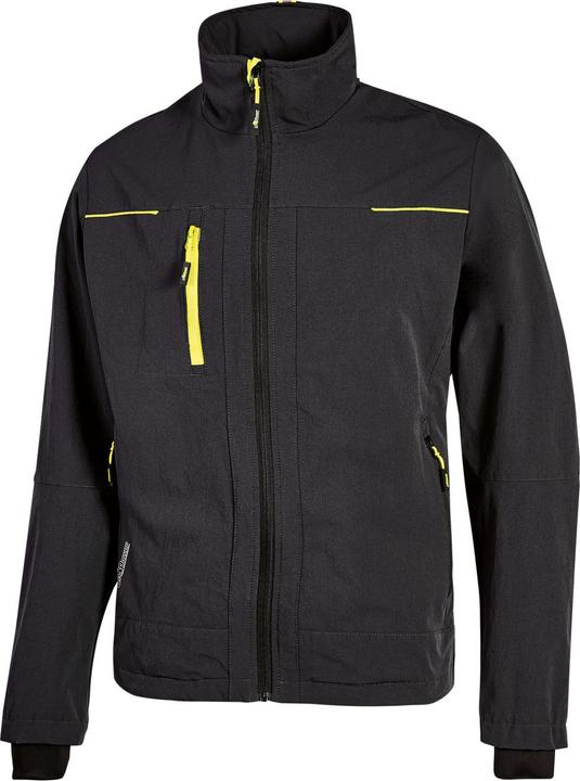 Upower U-POWER Softshelljacke Pluton schwarz carbon M (M)