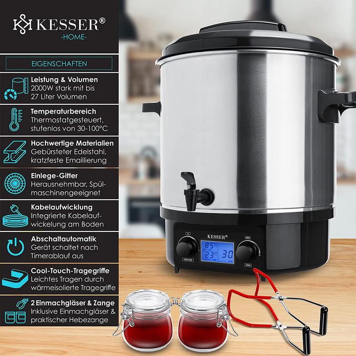 Produktbild Kesser Einkochautomat 27L