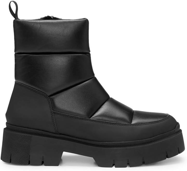Actual product image HUGO Kris Bootie with Thick Sole, Pull Loop, and Signature Details (38)
